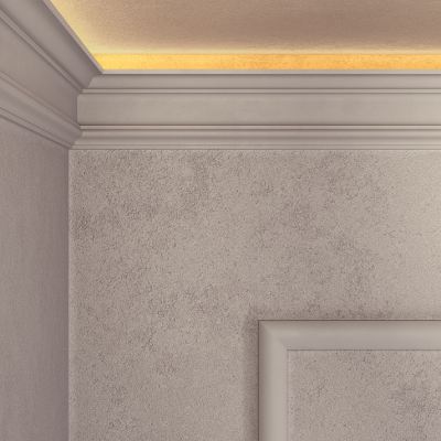 карниз U.6.50.400 в интерьере