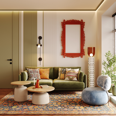 молдинг U.6.51.419 в интерьере