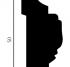 молдинг 1.51.326 в интерьере
