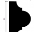 молдинг 1.51.353 гибкий в интерьере