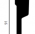 молдинг 1.51.344 гибкий в интерьере