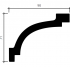 карниз 1.50.106 гибкий в интерьере