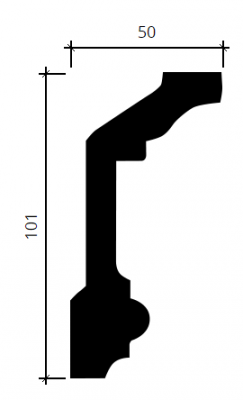карниз 1.50.121 в интерьере