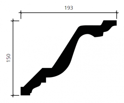 карниз 1.50.134 в интерьере