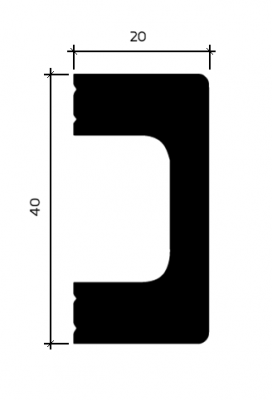 молдинг U.6.51.411 в интерьере