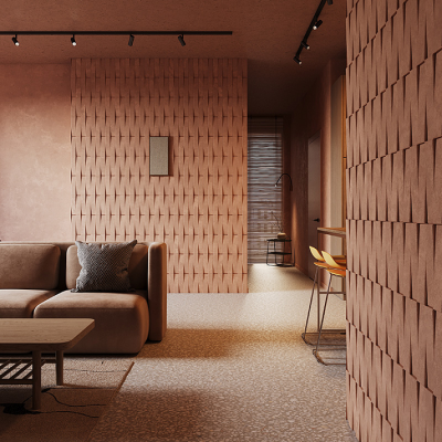 декоративная панель 1.59.901 в интерьере