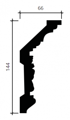 карниз 1.50.128 гибкий в интерьере